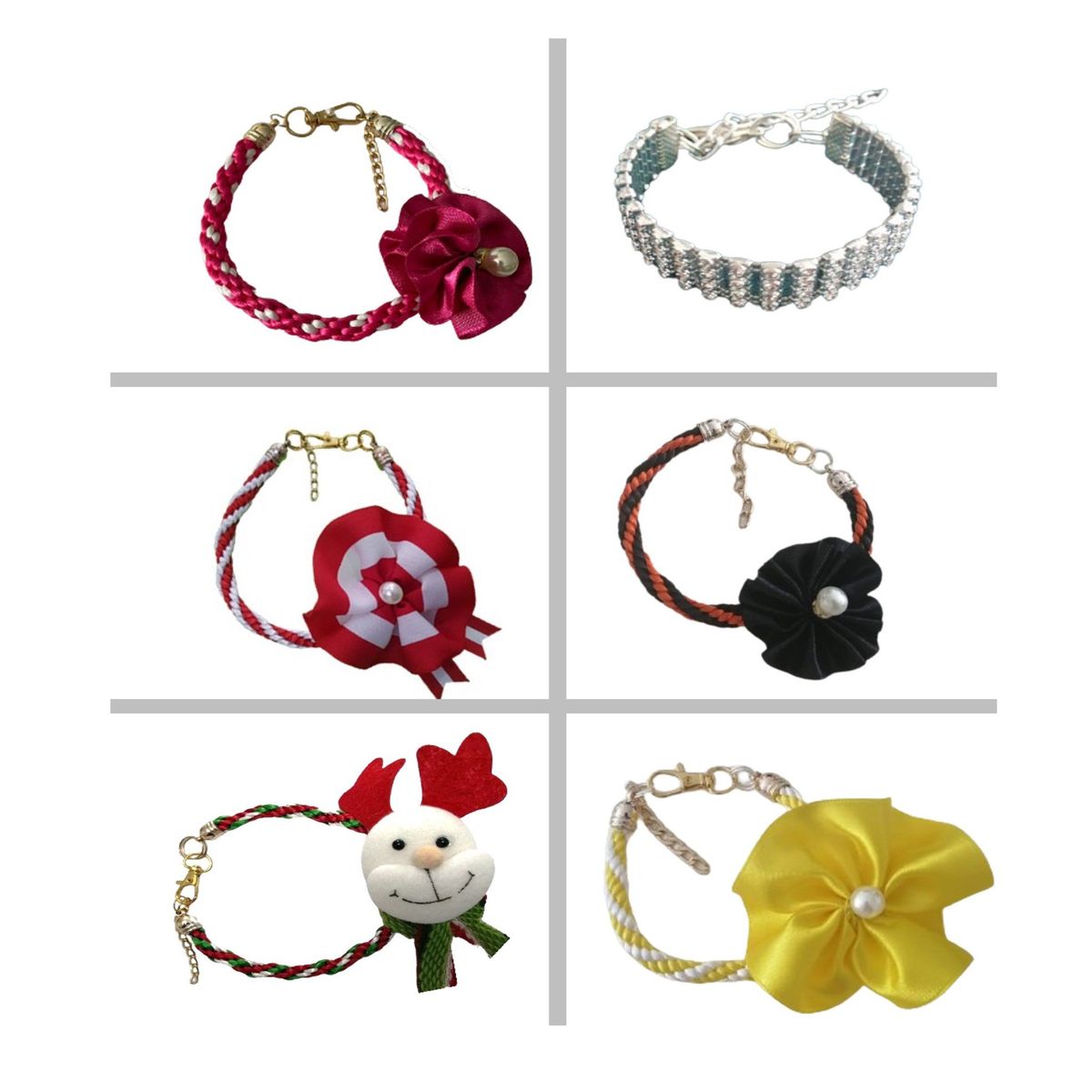 GENERICO - Kit Collares Para Gatos y Perros - Cuellos De 30 a 35 cm