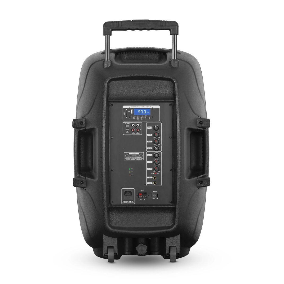 MAXTRON - Parlante Maxtron  MX1515V_MERKURY_ULTRA con soporte luz LED Bluetooth