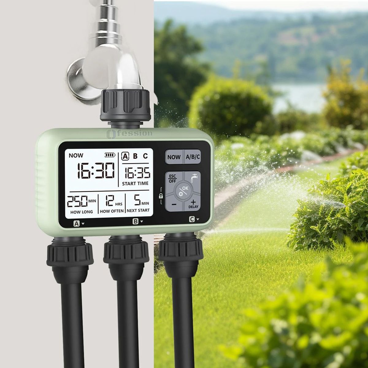 GENERICO - Temporizador Programable Riego Automatico Plantas Macetas jardin