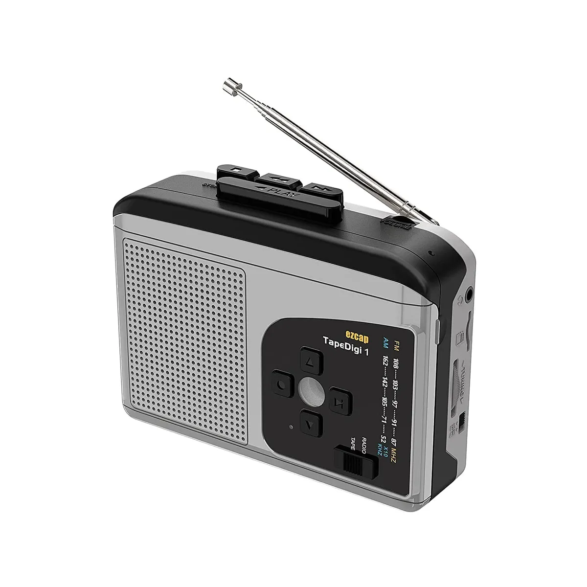 EZCAST - Toca Cassette Player EZCAP 234 con Radio AM-FM