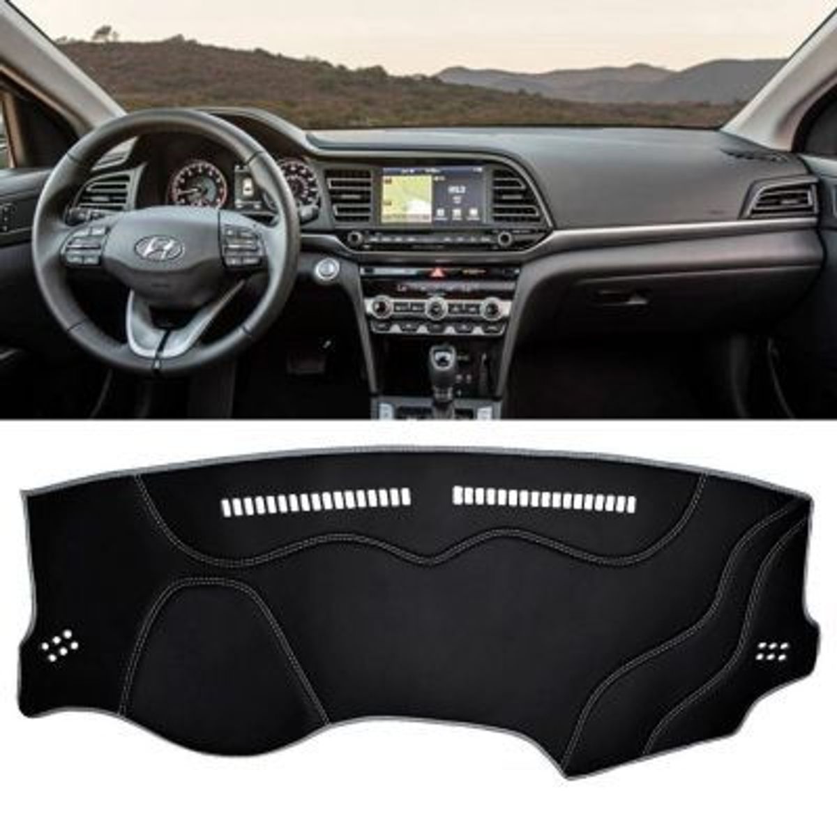 SMART COVER - Tapete protector de tablero Hyundai accent 2015-2018