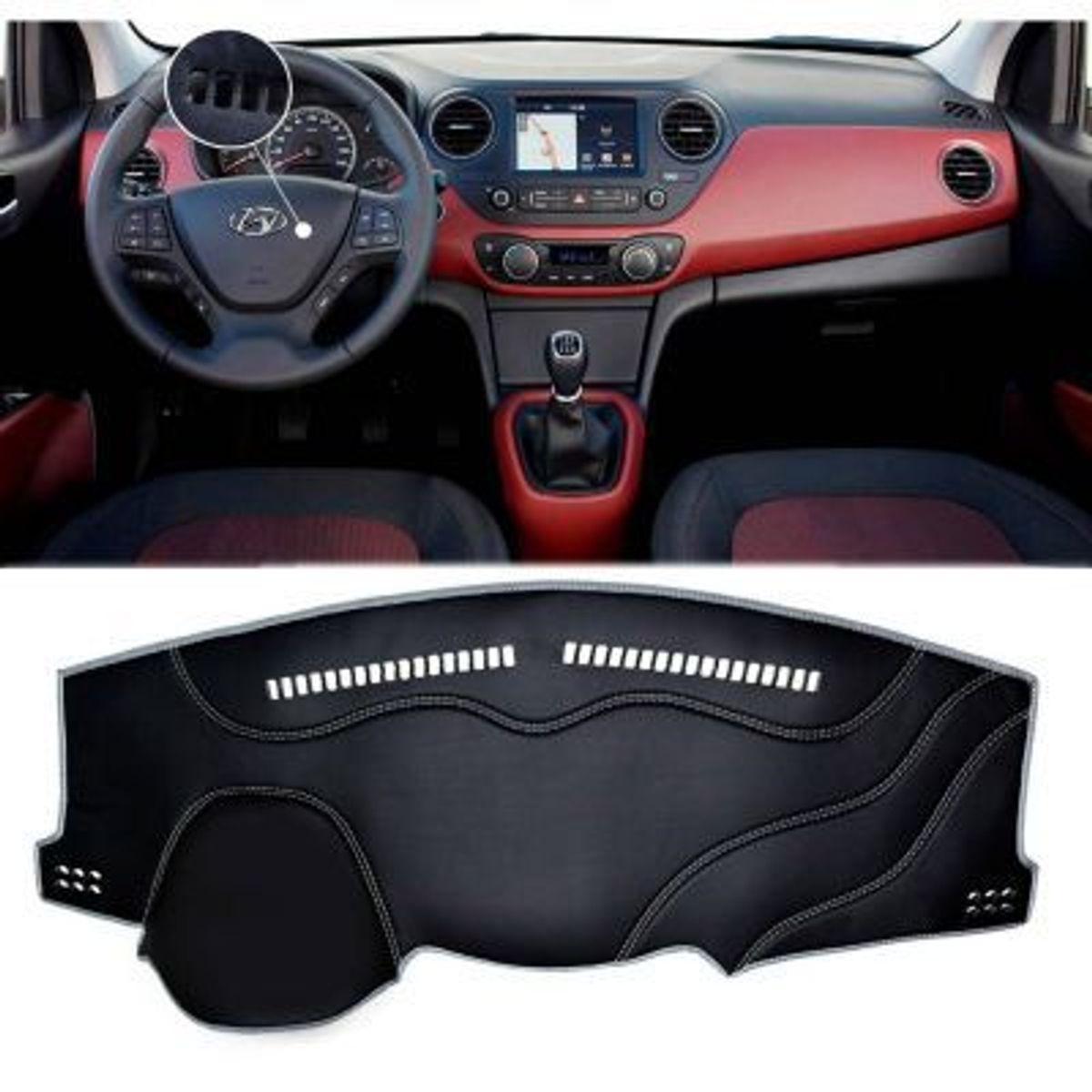 SMART COVER - Tapete protector de tablero Hyundai I10 2015-2022