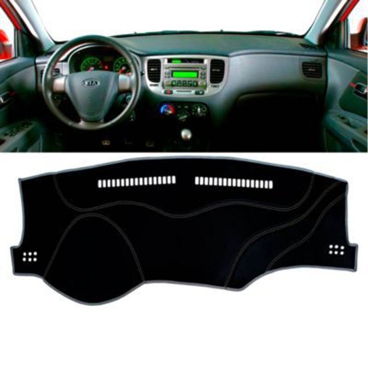 SMART COVER - Tapete protector de tablero KIA RIO 2010-2013