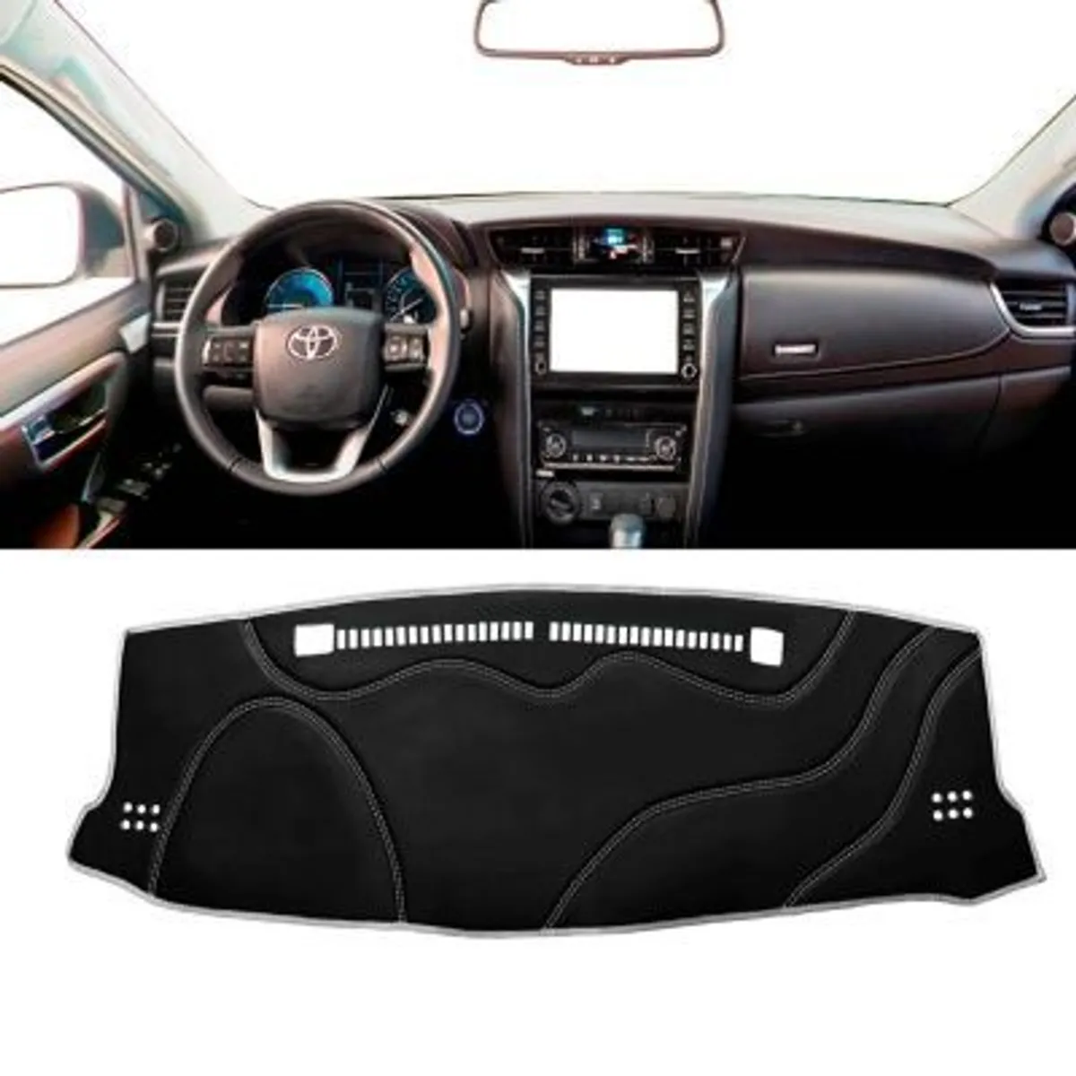 SMART COVER - Tapete protector de tablero TOYOTA FORTUNER 2017-2024
