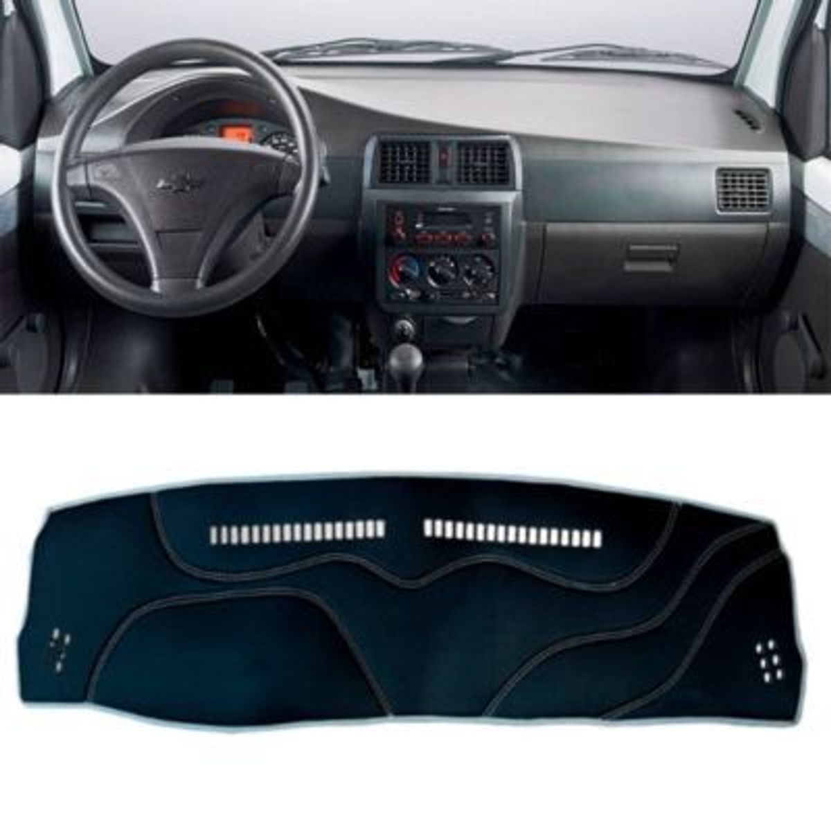 SMART COVER - Tapete protector de tablero chevrolet N300 2018-2023