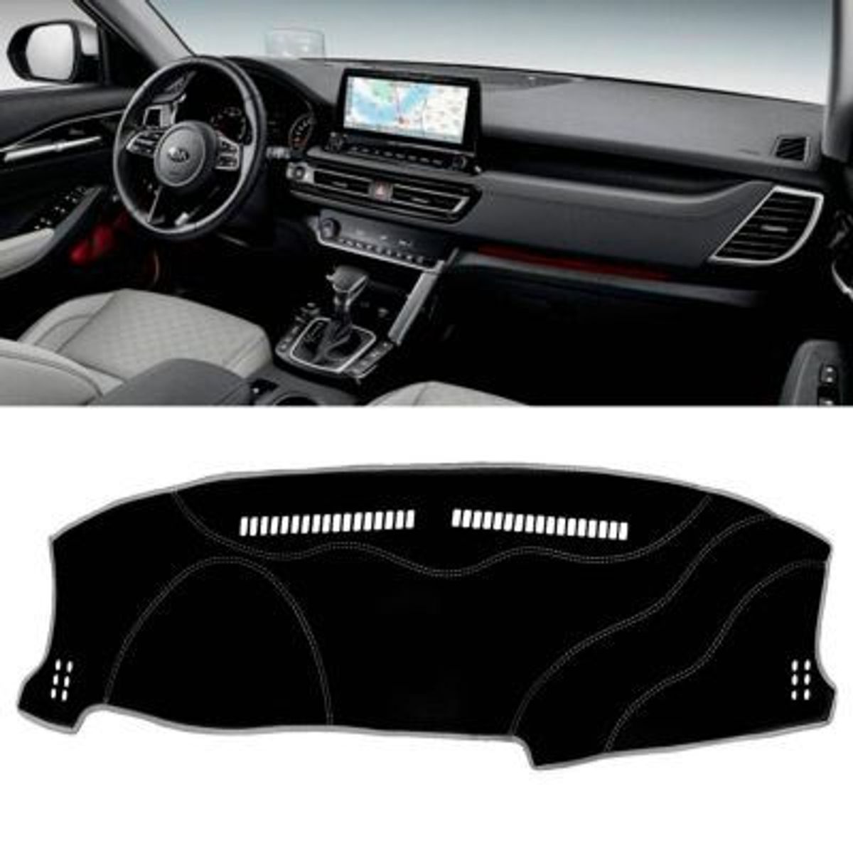 SMART COVER - Tapete protector de tablero Kia seltos 2021-2024