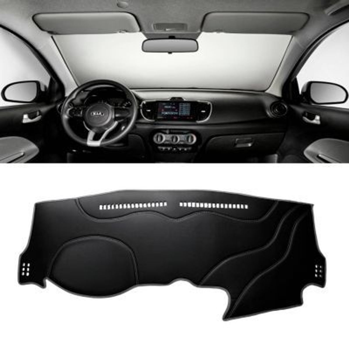 SMART COVER - Tapete protector de tablero Kia soluto 2018-2024