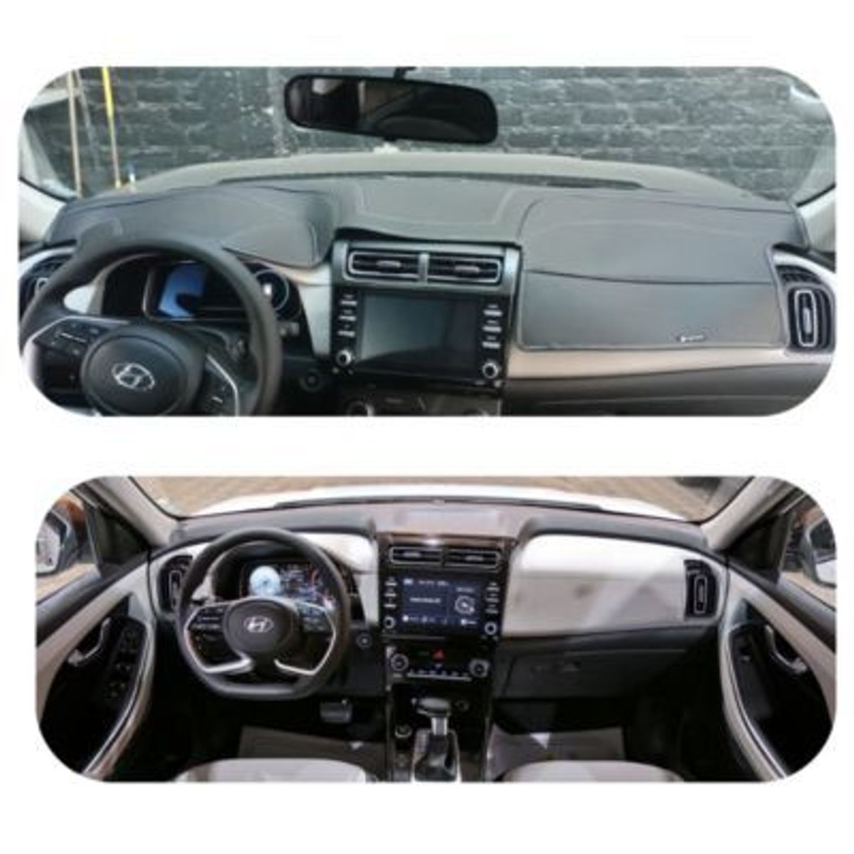 SMART COVER - Tapete protector de tablero Hyundai Creta 2021-2023