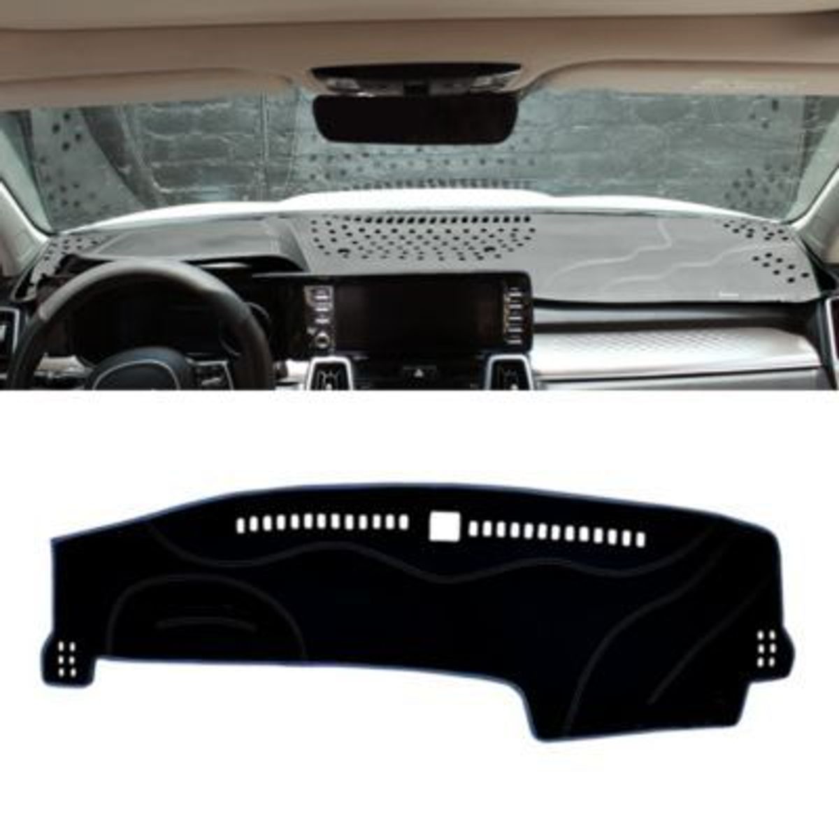 SMART COVER - Tapete protector de tablero KIA SONET 2020-2024