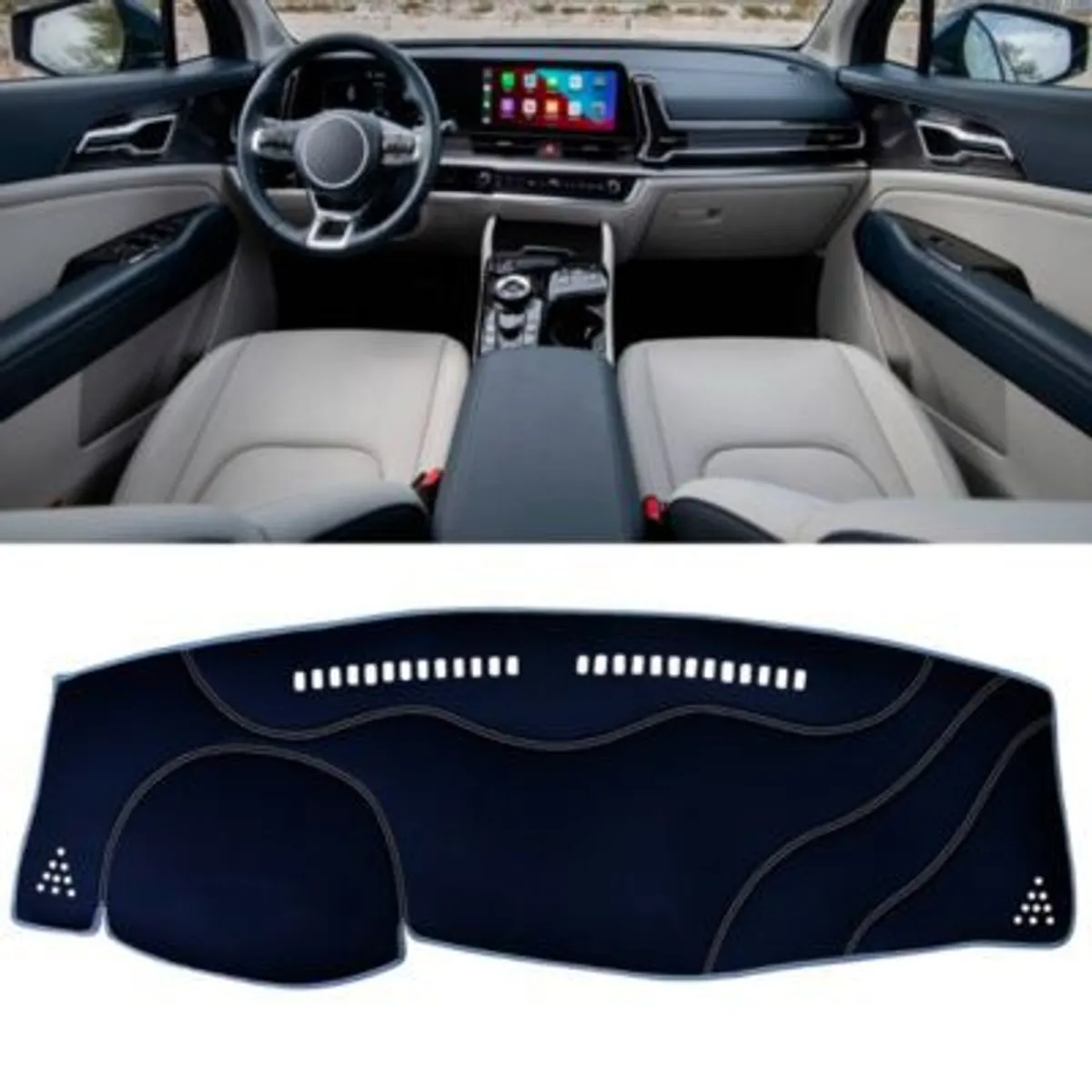 SMART COVER - Tapete protector de tablero Kia SPORTAGE 2021-2023