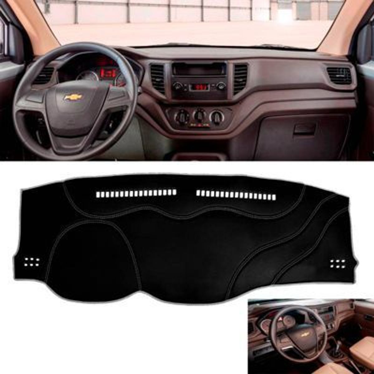 SMART COVER - Tapete protector de tablero chevrolet N400 2018-2023