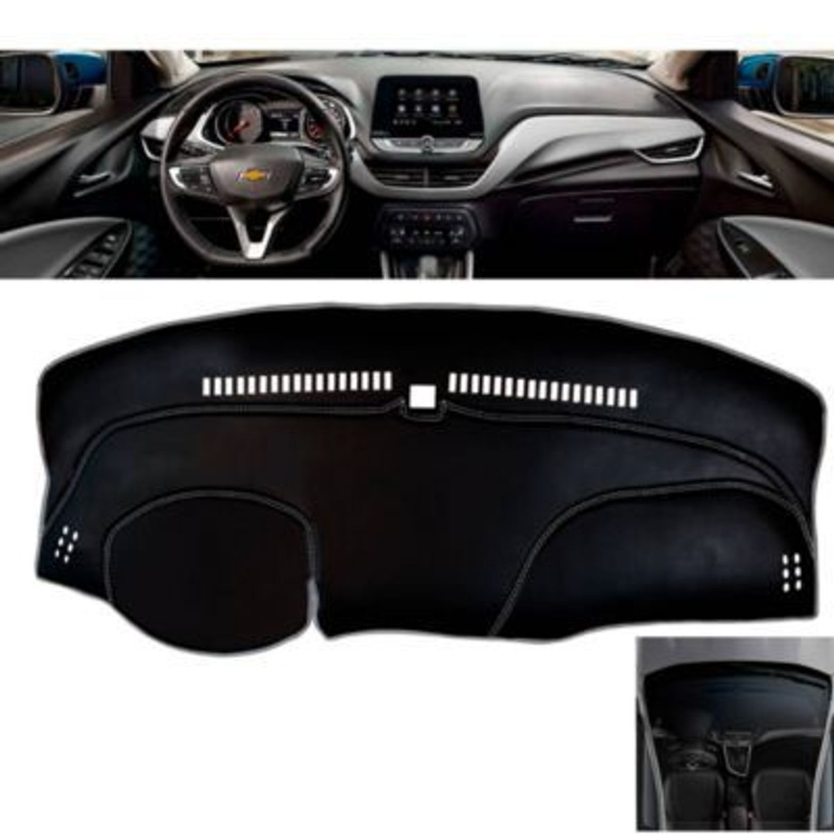 SMART COVER - Tapete protector de tablero chevrolet ONIX 2018-2023