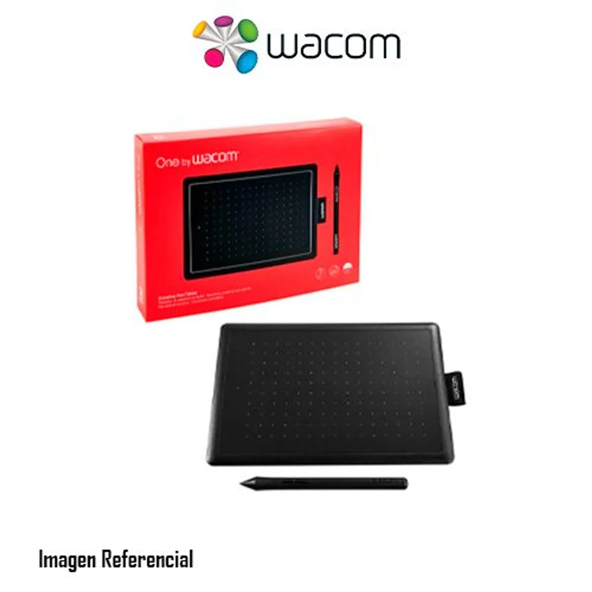WACOM - TABLETA GRAFICA WACOM ONE BY CABLEADO USB DIESTRO/ZURDO P/N: CTL472K1A