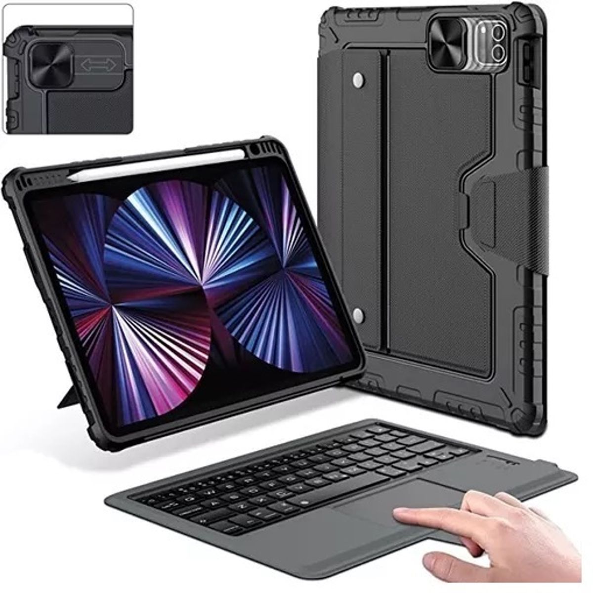 NILLKIN - Keyboard Cover Case con teclado Nillkin iPad 10.9 (10ma generación)