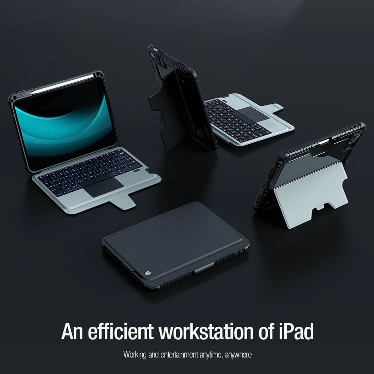 NILLKIN - Keyboard Cover Case con teclado Nillkin iPad 10.9 (10ma generación)