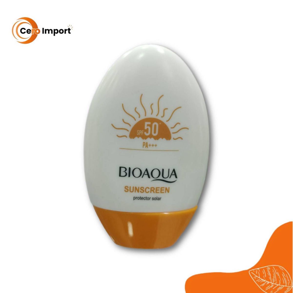 BIOAQUA - PACK BLOQUEADOR SOLAR 50 SUSCREEN Y CREMA ACLARANTE DE ARROZ BIOAQUA