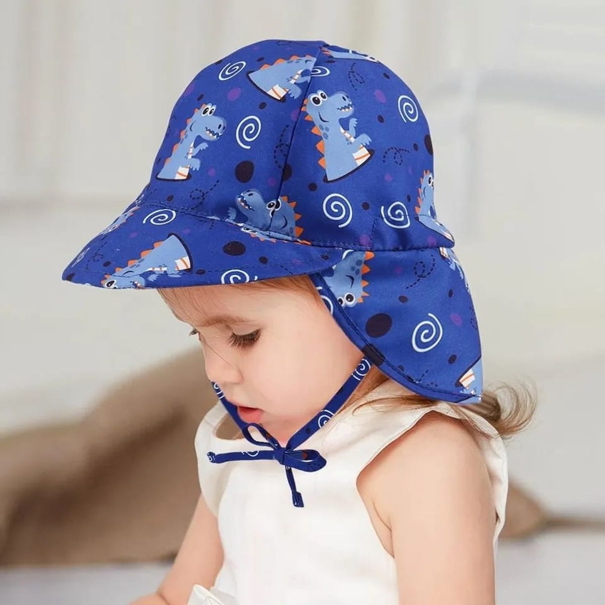 GENERICO - Sombrero pescador bebe / niño UNISEX ( 6 meses a 5 años) con FPS 50