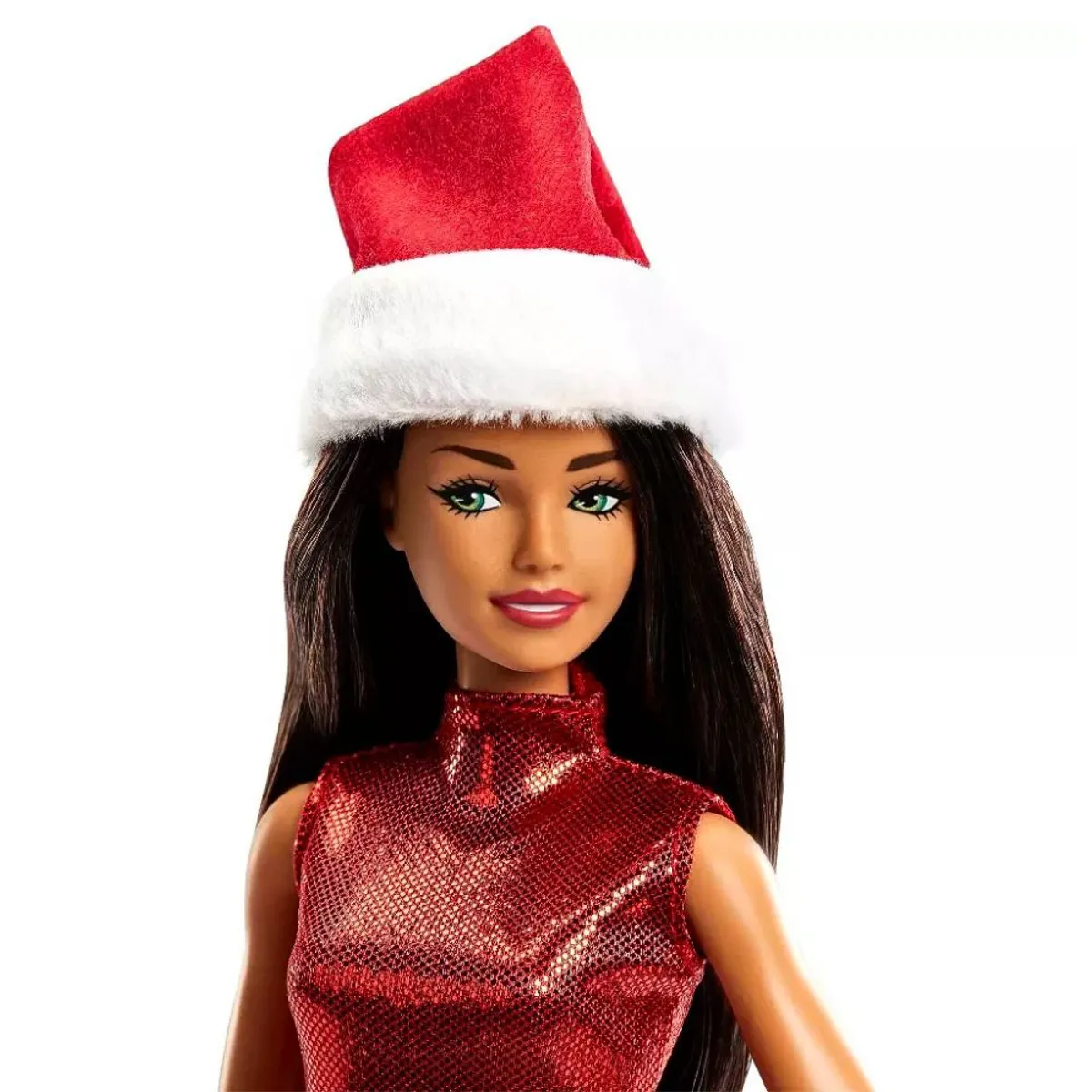 BARBIE - Muñeca Barbie Santa Claus Navidad Trigueña