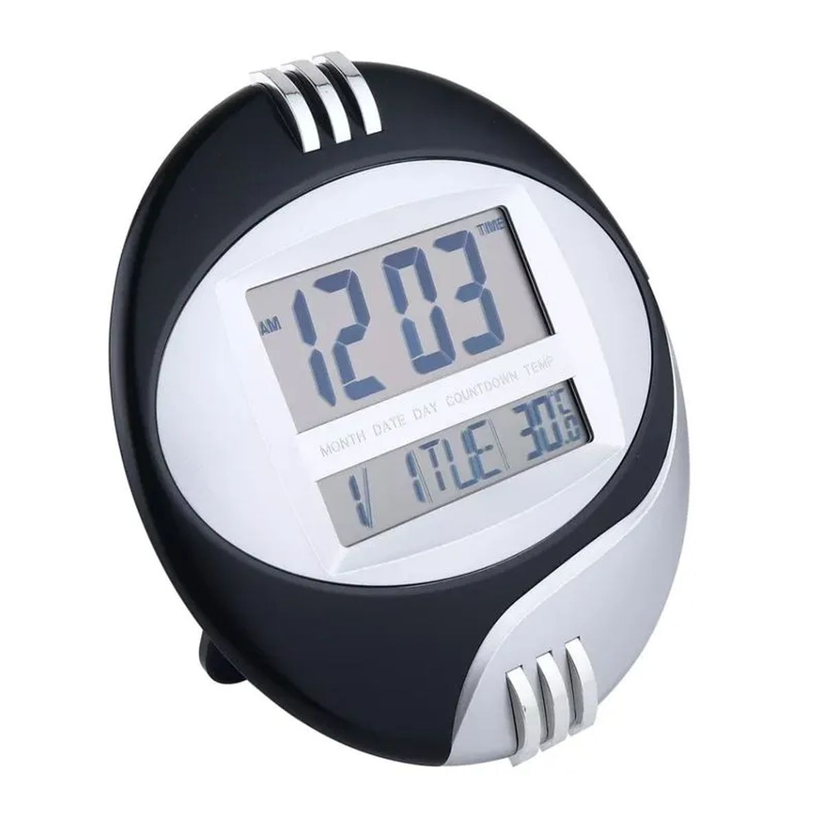 GENERICO - RELOJ DIGITAL LCD CON TEMPERATURA AMBIENTE Y CALENDARIO