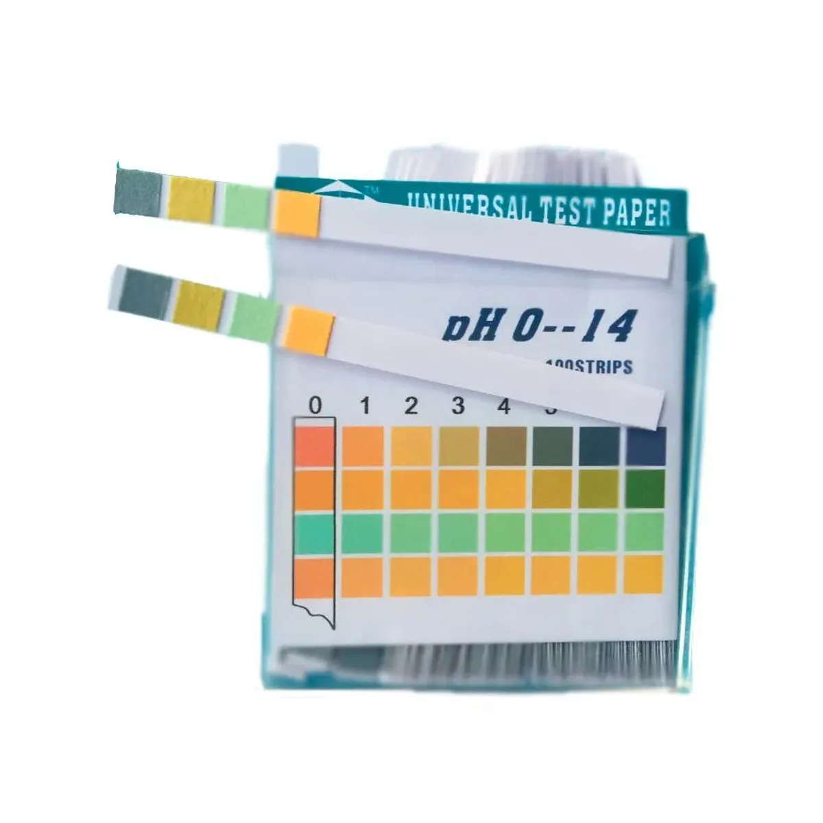 GENERICO - TIRAS DE PH 0-14  UNIVERSAL  PARA USO LABORATORIO x 100 unidades