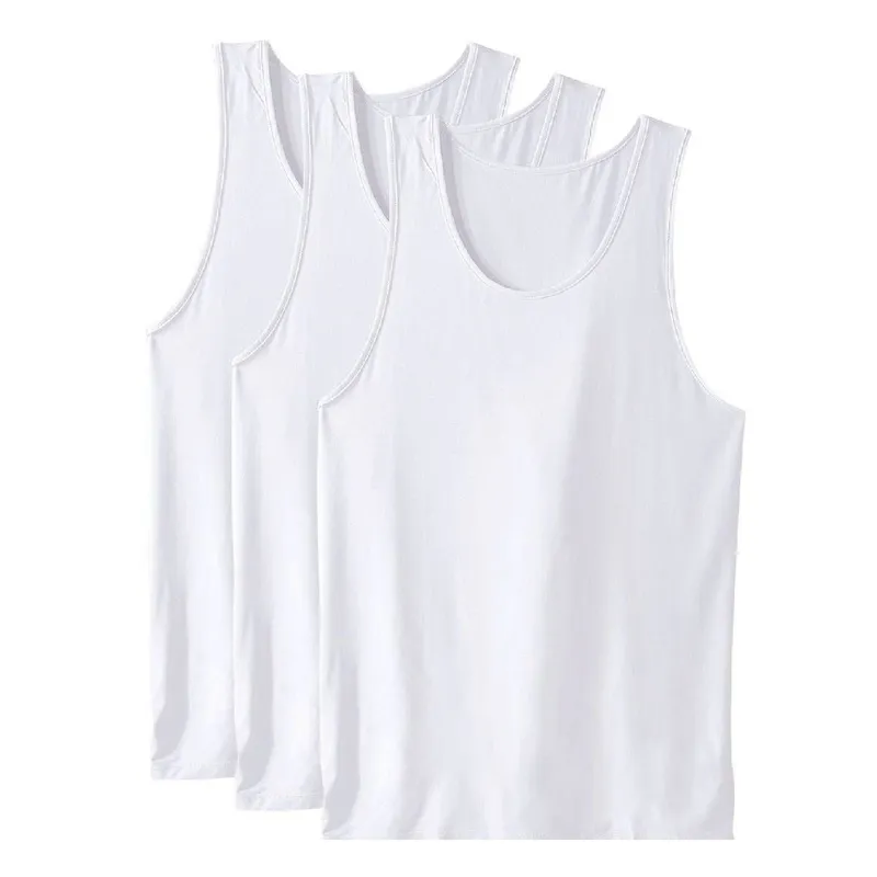 RYBIU IMPORT - Bivirí Algodón Pima Hombre Pack 3