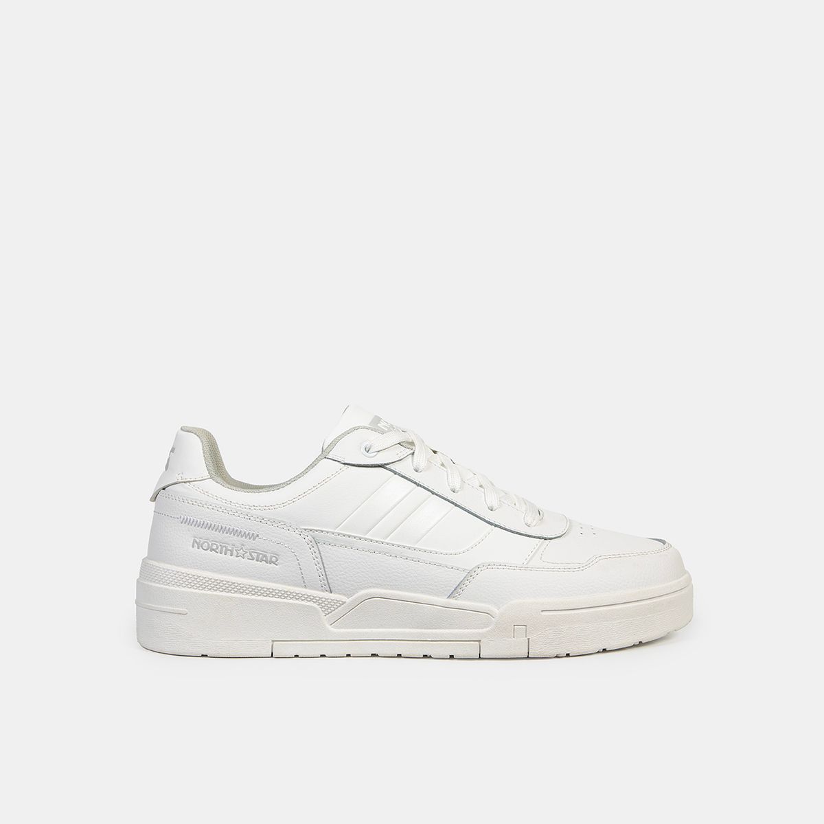 NORTH STAR - Zapatillas Escolares Blancas North Star