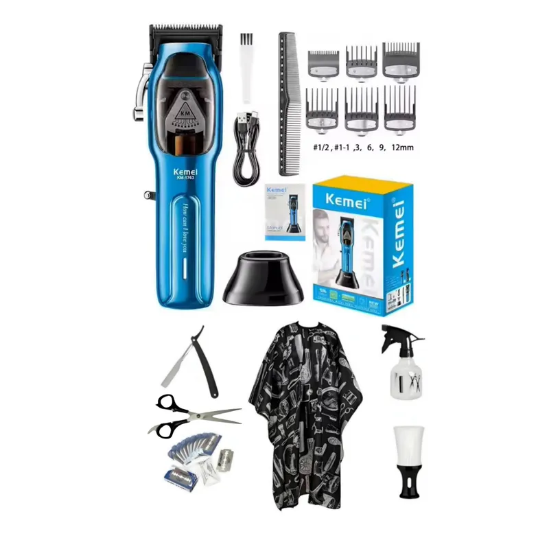 KEMEI - Cortadora profesional Kemei km-1763 con 9000rpm