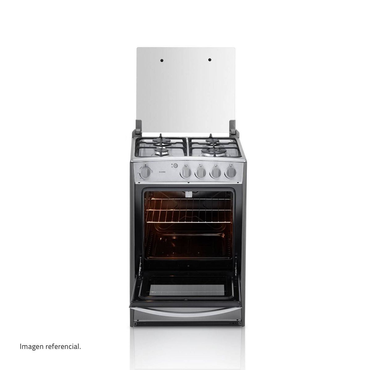 INDURAMA - Cocina a Gas Indurama Olvera QZ 4 Quemadores - Croma