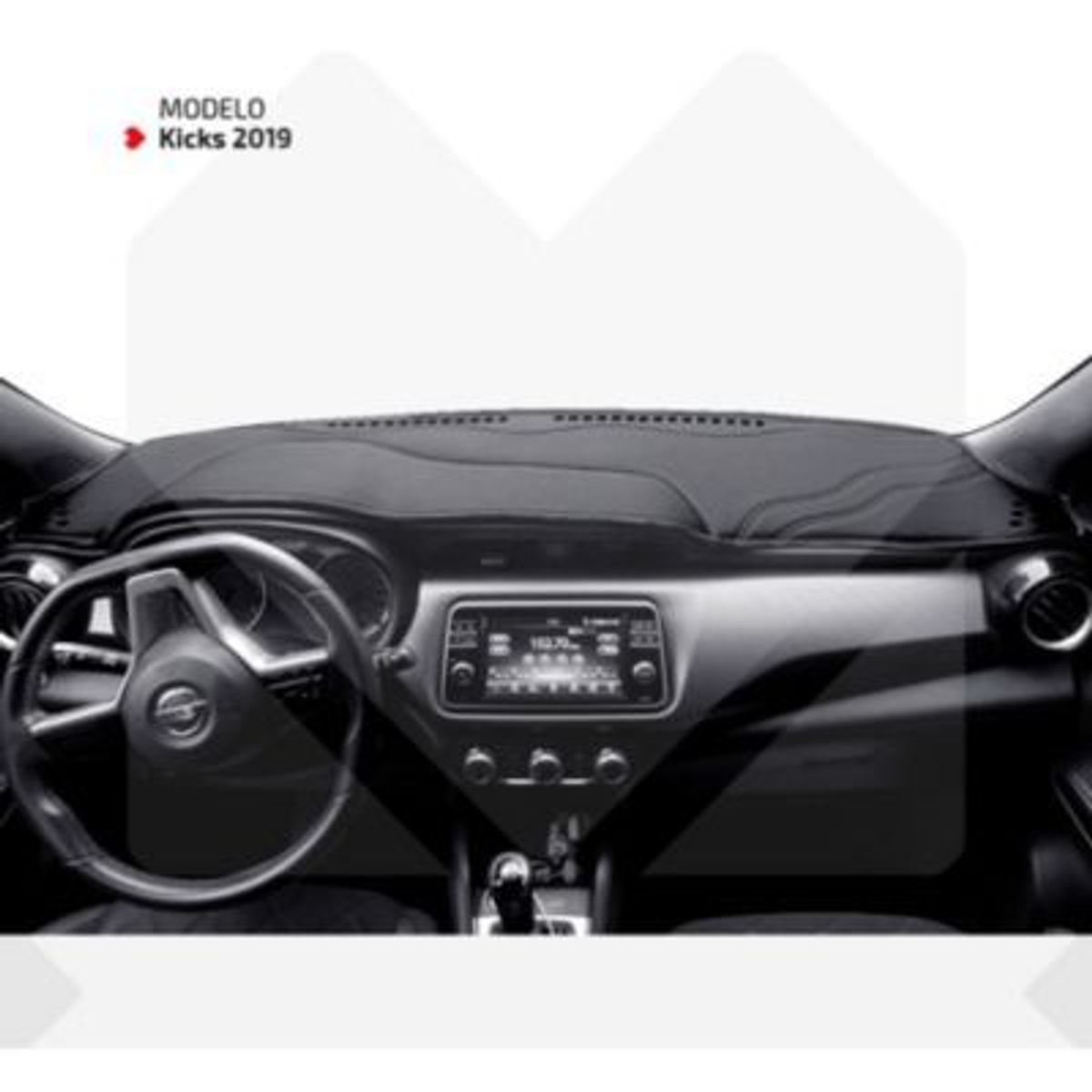 SMART COVER - Tapete protector de tablero nissan kicks 2016 al 2020