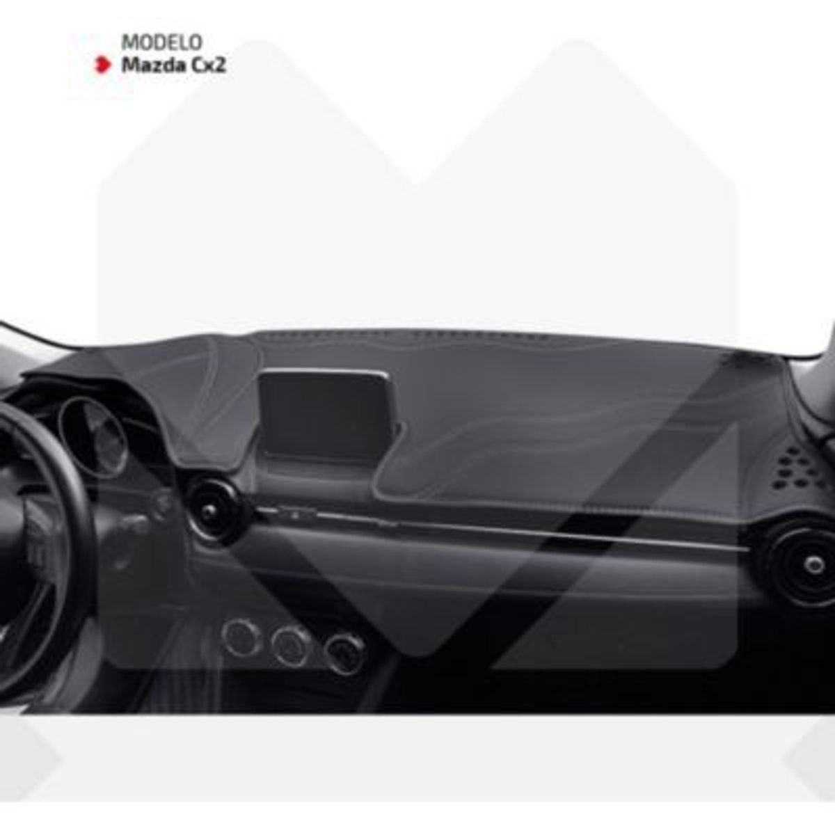 SMART COVER - Tapete protector de tablero mazda 2 del 2016 al 2020