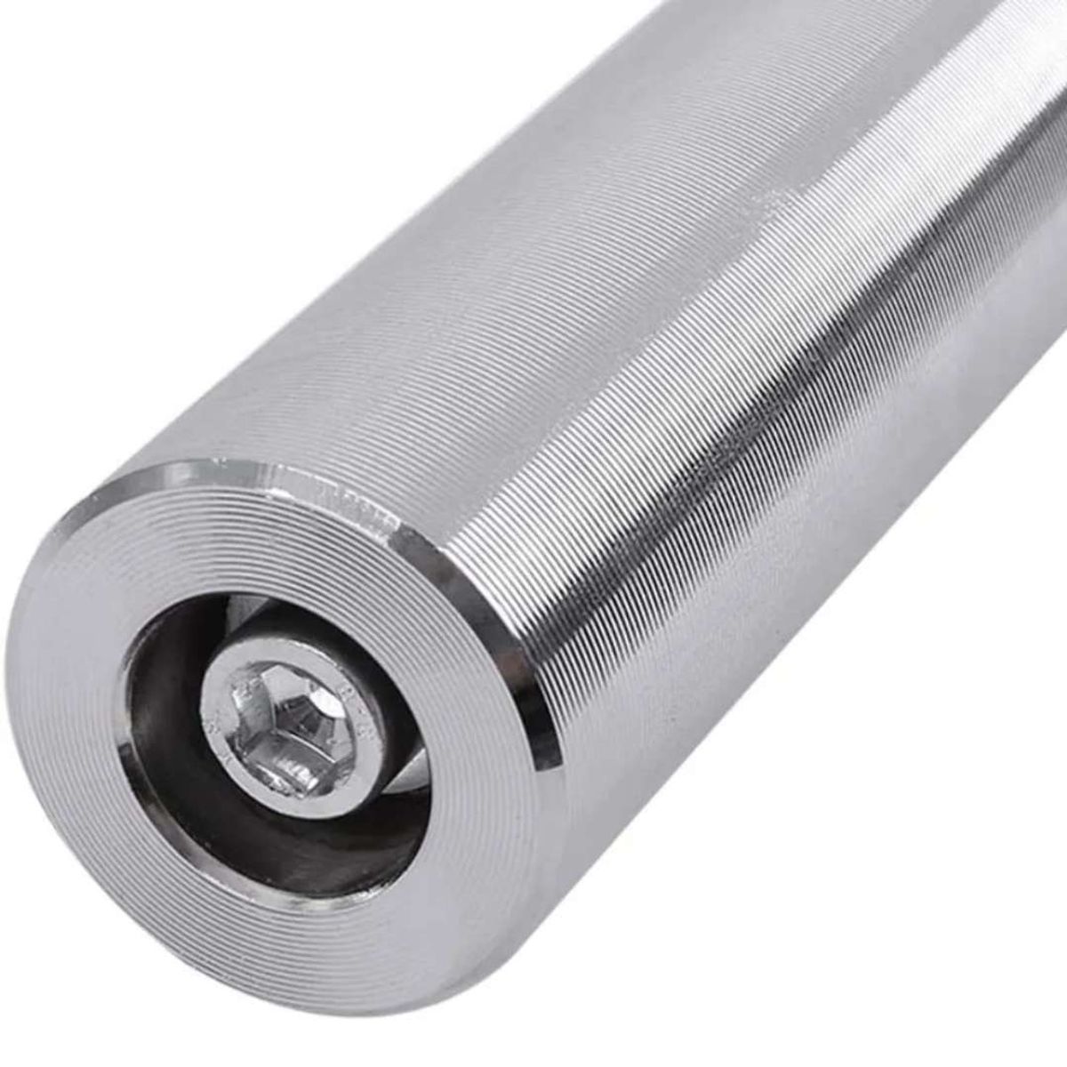 REAL FITNESS PERU - Barra Recta Olimpica Cromada de 220mt x 20kg