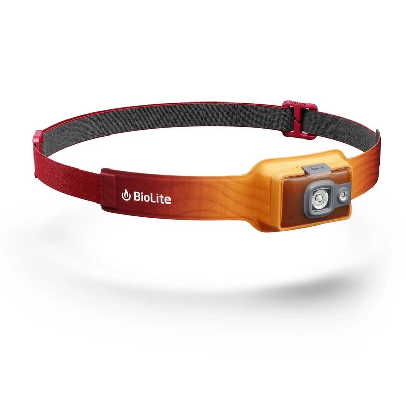BIOLITE - Linterna frontal Biolite 325 lúmenes amarillo ascua