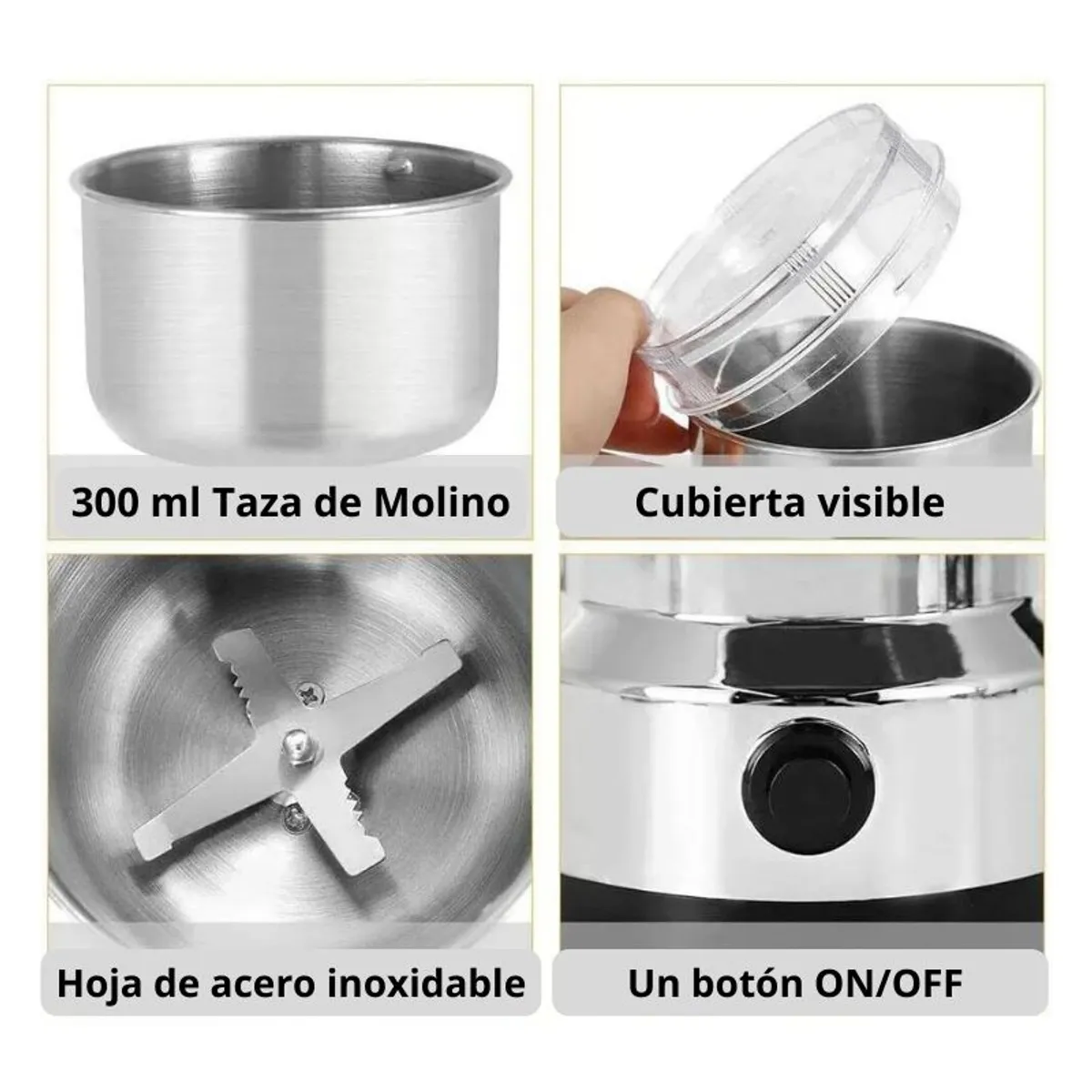 ROHS - Mini molino de café especias de 150w