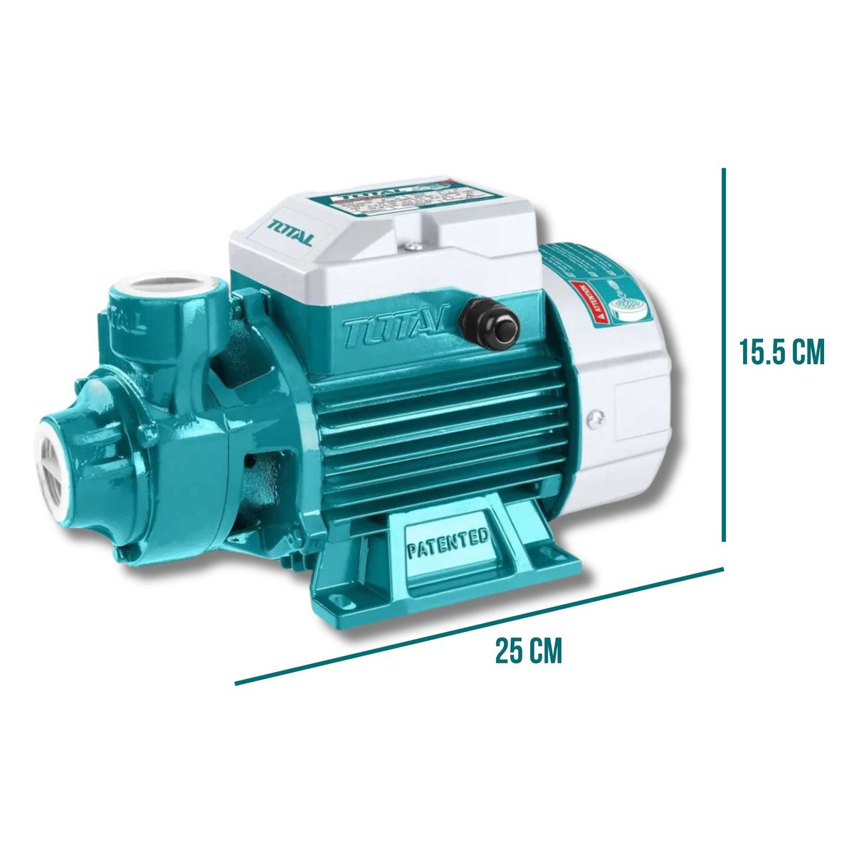 TOTAL TOOLS - Bomba periferica 750w 1 Hp Total