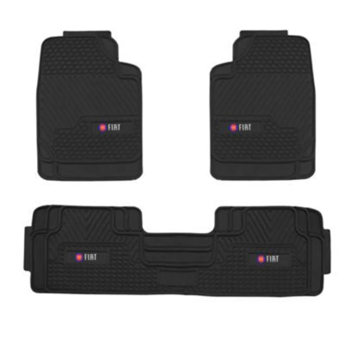 GENERICO - piso jebe protector alfombra FIAT UNO 500 EUlysse