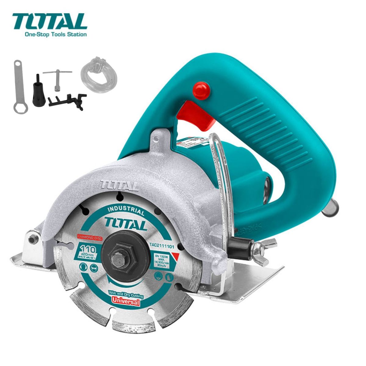 TOTAL TOOLS - Cortador de marmol 1400w Total