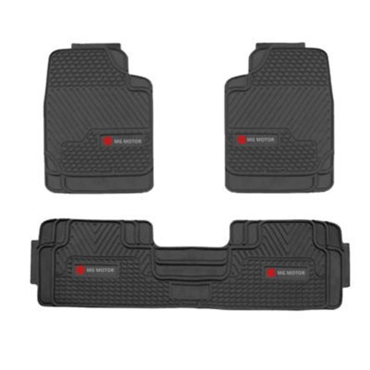 GENERICO - piso jebe protector alfombra LOGO MG MOTOR