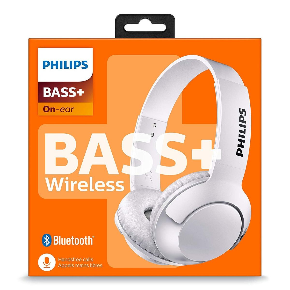 PHILIPS - Audifonos Bluetooth Philips On Ear Bass Wireless Blanco