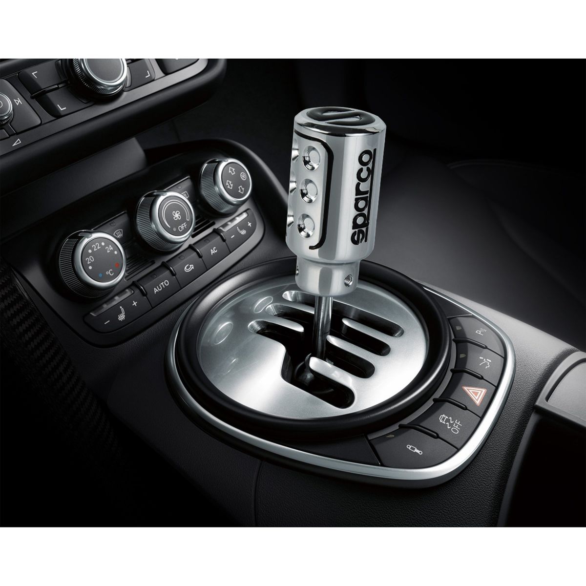 SPARCO - Pomo Perilla De Palanca De Cambios 5 Velocidades Sparco