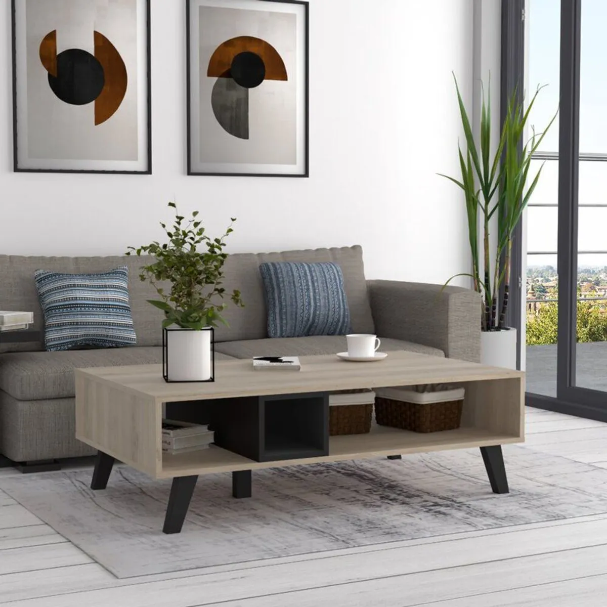 TU MESITA - Mesa de Centro Moderna Crillon