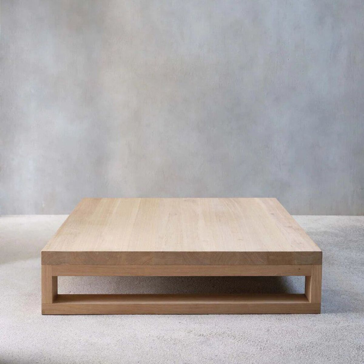 TU MESITA - Mesa de Centro Contemporáneo Lisitsa Marrón Pastel 100cm