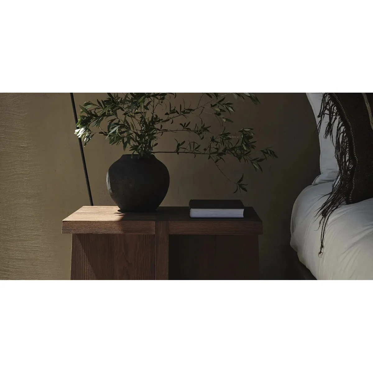 TU MESITA - Mesa Lateral Contemporánea Zati 60 cm