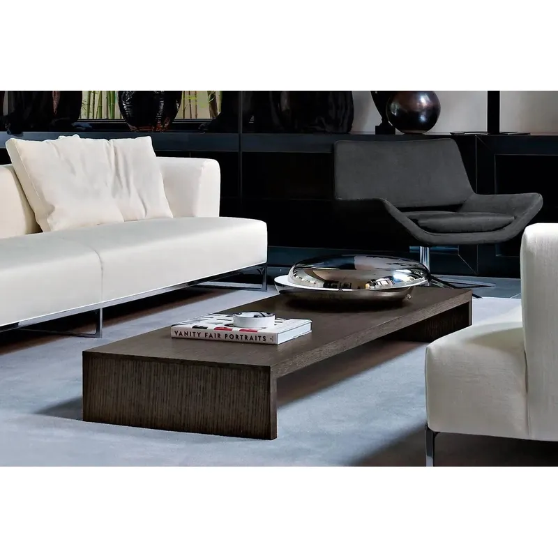 TU MESITA - Mesa de Centro Freud Marrón 180cm