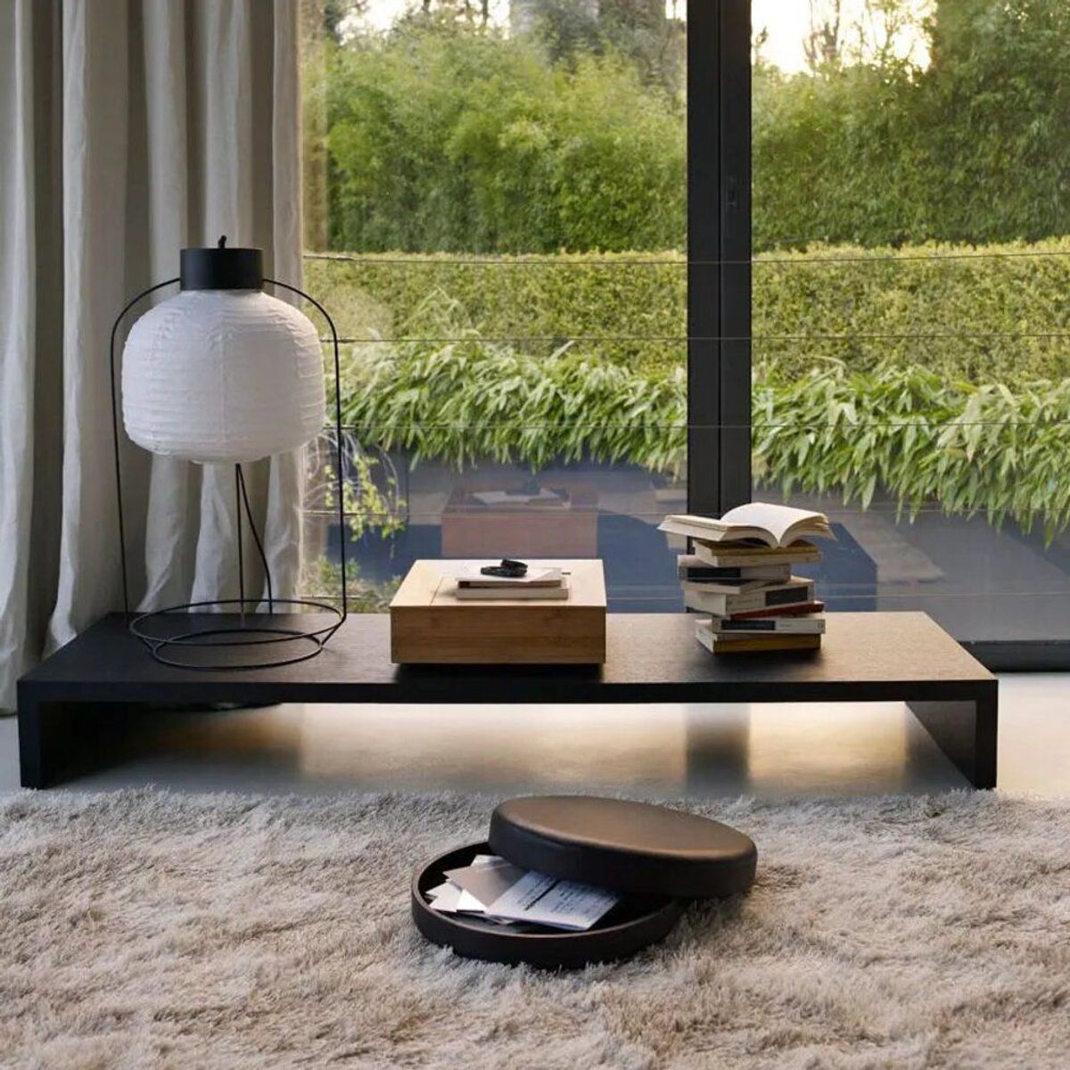 TU MESITA - Mesa de Centro Freud Marrón 180cm