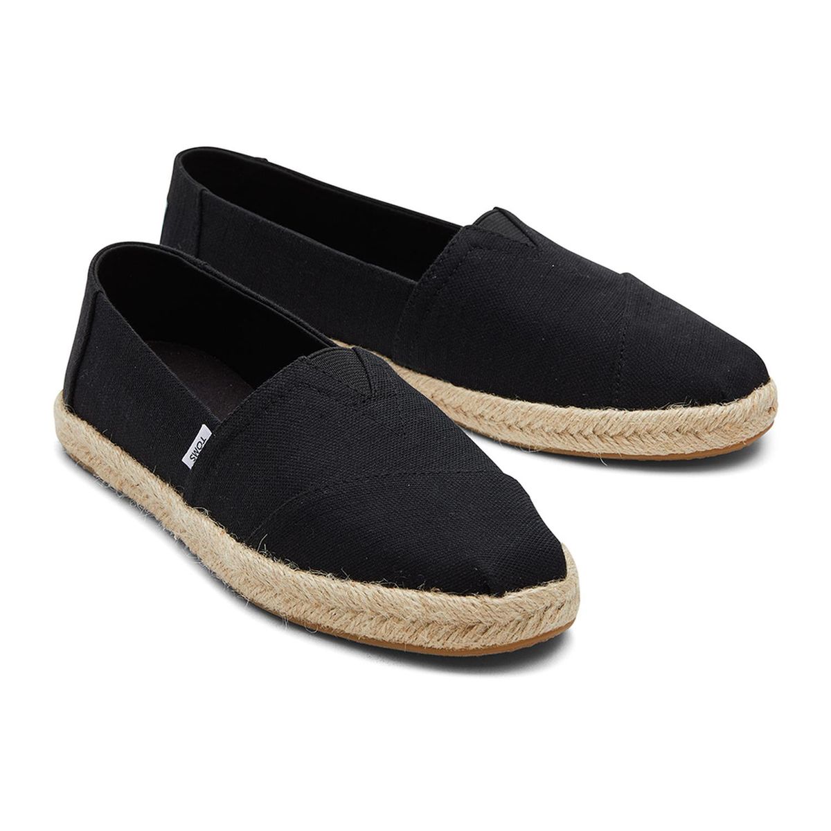 TOMS - Alpargatas Toms Rope Black Mujer