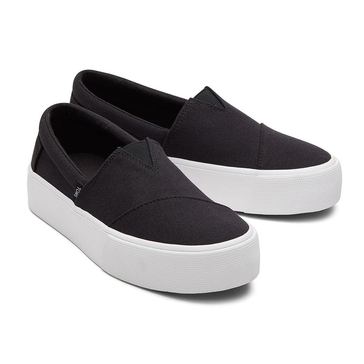 TOMS - Alpargatas Toms Fenix Slip-On Black Mujer