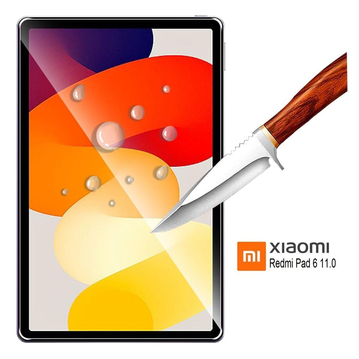 GENERICO - Protector de Pantalla para Xiaomi Redmi Pad SE 11" 2023 Mica de Vidrio