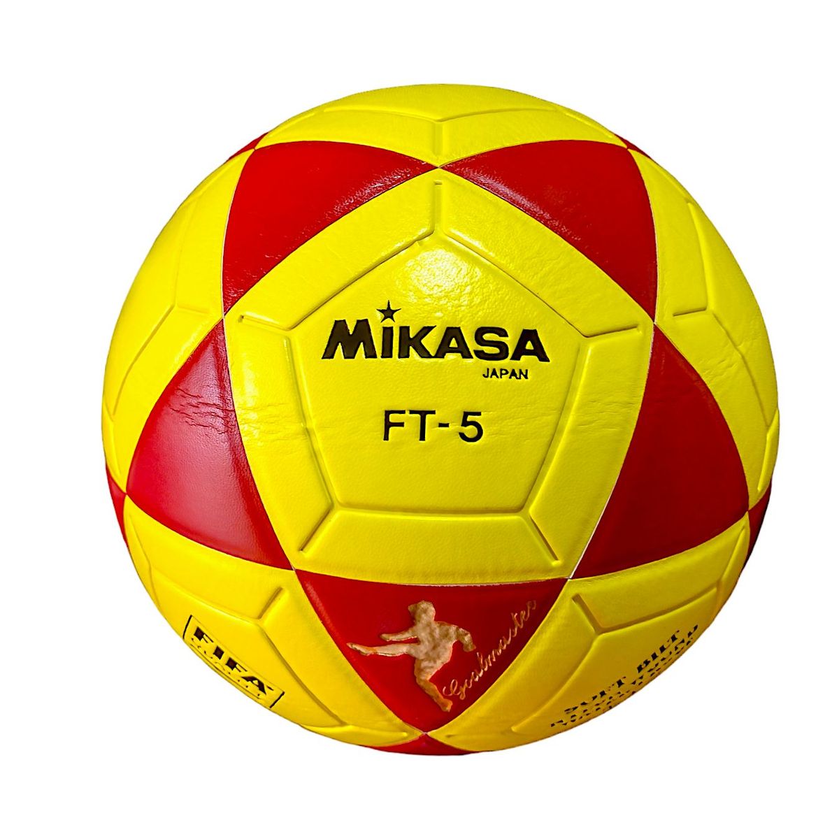 MIKASA - Pelota Mikasa de Futbol  FT 5 Yellow