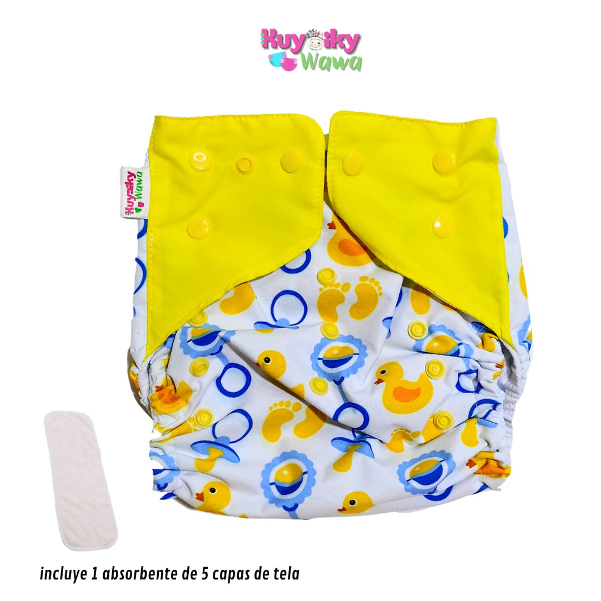 KUYAIKY WAWA - Pañal Ecologico con Diseños Unisex