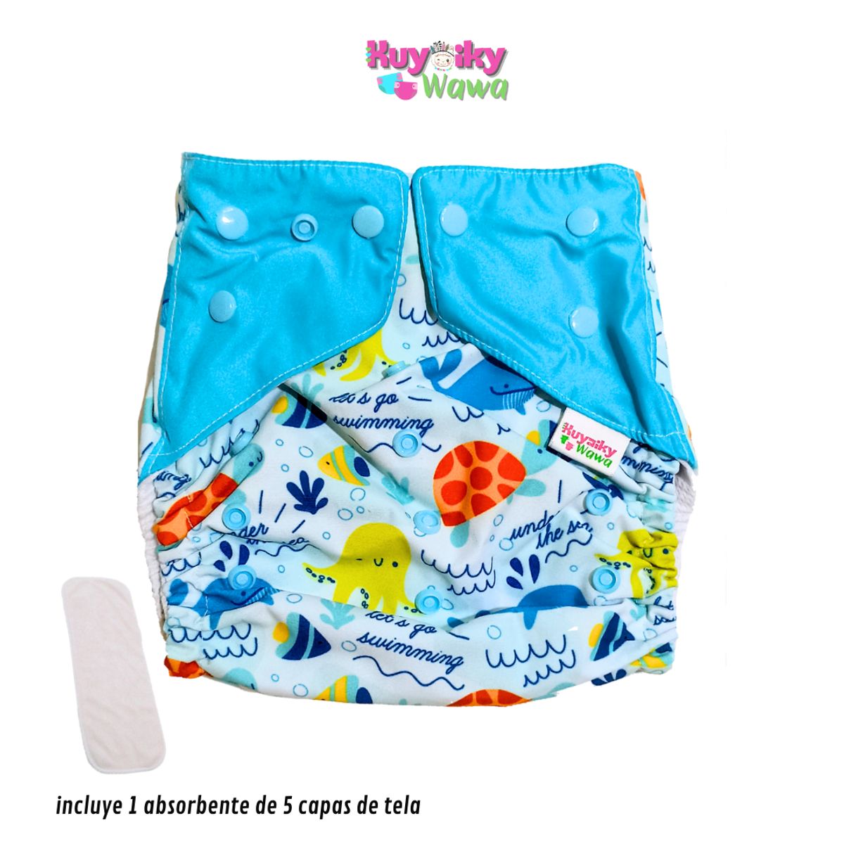 KUYAIKY WAWA - Pañal Ecologico con Diseños Unisex